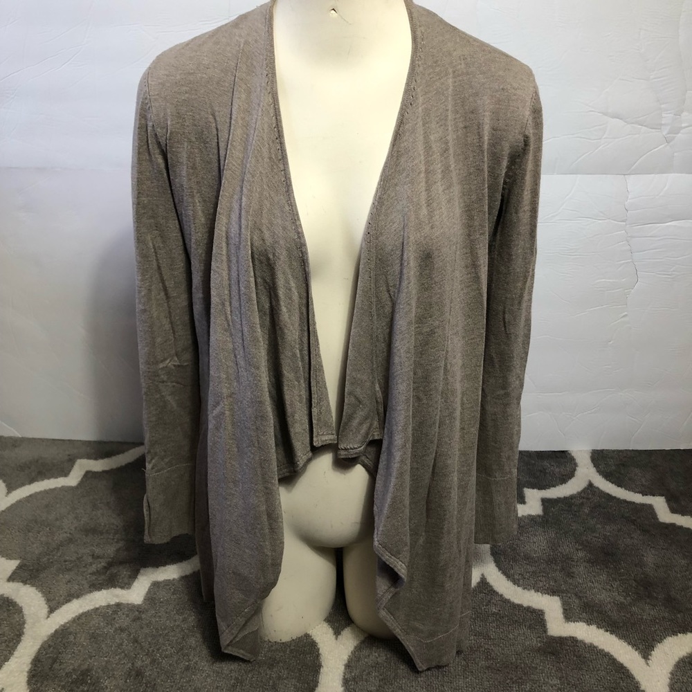 White House Black Market Cardigan Womens Small Waterfall Sweater